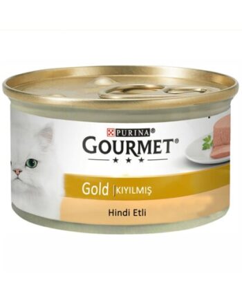 Purina Gourmet Gold Kıyılmış Hindi Etli Kedi Konservesi 85 gr