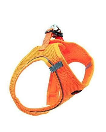 Tailpetz Air Mesh Köpek Göğüs Tasması Medium 44x48 cm Turuncu