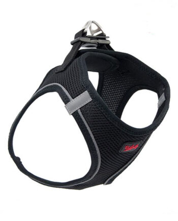 Tailpetz Air Mesh Köpek Göğüs Tasması Small 36x44 cm Siyah