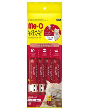 Meo Ton Balıklı Domatesli Krema Sıvı Kedi Ödülü 4x15gr