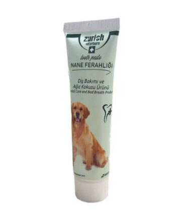 Zurıch Dog Ağız Ve Diş Bakım Paste 100 Gr Nane Ferahlığı
