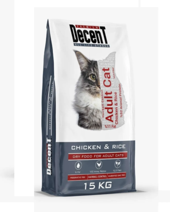 Decent Premium Tavuklu Kedi Maması 15 kg