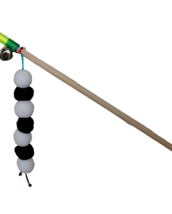 Ans Taraftar Tırtıl Kedi Oyuncak Olta 50 cm