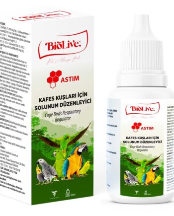 Biolive Astım Kuşlar İçin Solunum Düzenleyici Vitamin 50ml