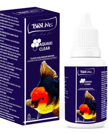 Biolive Aquaxı Clear Akvaryum Su Berraklaştırıcı 50ml
