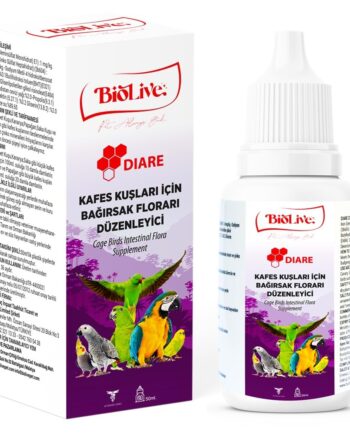 Biolive Diare Kuşlar İçin Bağırsak Düzenleyici Vitamin 50ml