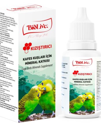 Biolive Kuşlar İçin Kızıştırıcı Vitamin 50ml