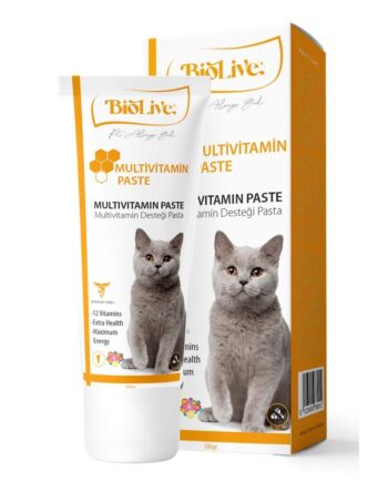 Biolive Kediler İçin Multivitamin Paste 100gr