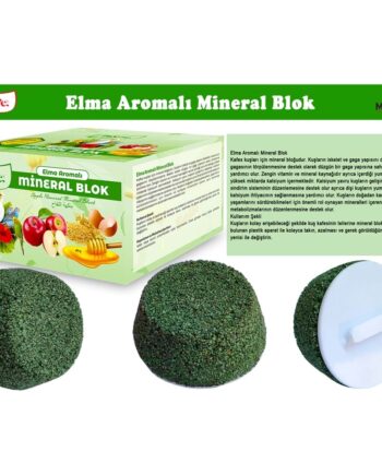 BİOLİVE Elma Aromalı Mineral Blok