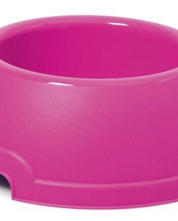 Plastik köpek mama su kabı 1,5 litre Pembe