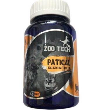 Zootech Patical Kalsiyum Tablet (50 Tablet) Kalsiyum Fosfor D Vit