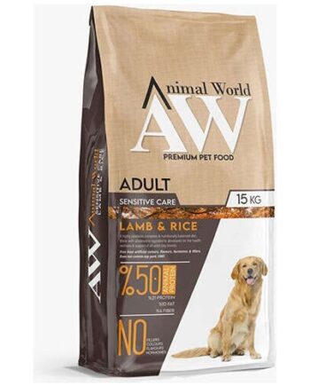 Animal World Premium Kuzu Etli Yetişkin Köpek Maması 15 Kg