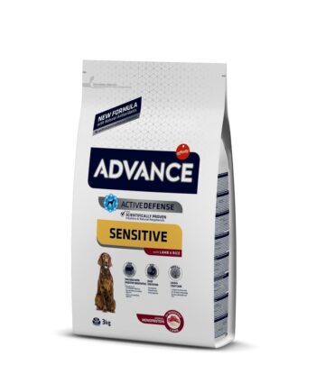 Advanve Sensitive Lamb Kuzu Etli Köpek Maması 3 Kg