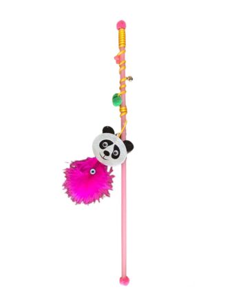 Markapet Plastik Saplı Kedi Oltası Panda 42 cm