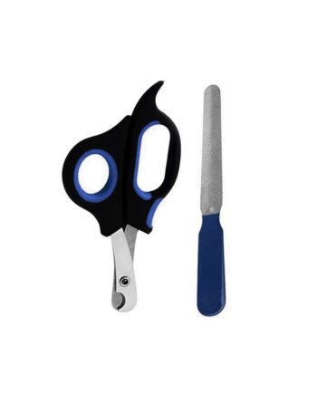 Büyük Boy Törpülü Kedi Köpek Tırnak Makası 14 cm-14 cm Mavi