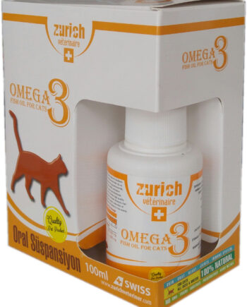 Zurich Cat Omega-3 Balık Yağı Tüy Döküm Önleyici/Tüy Sağlığı 100ml