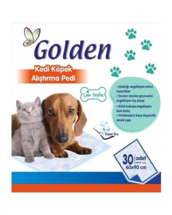 Golden Kedi-Köpek Alıştırma Pedi 60x90 30 lu