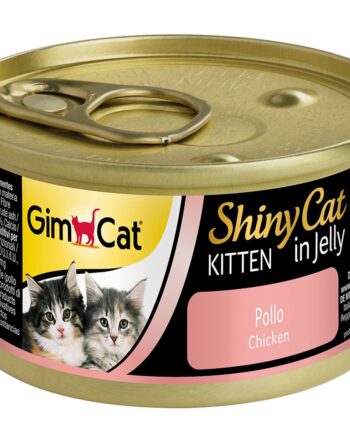 Gimcat Shinycat Tavuklu Yavru Kedi Konserve Mama 70 gr