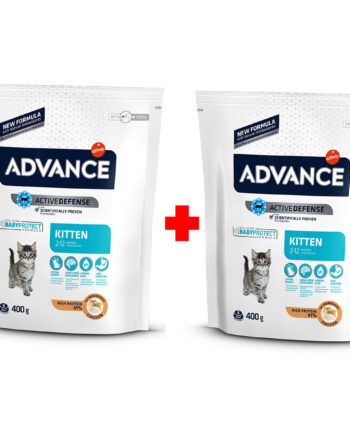 Advance Kitten Yavru Kedi Maması 400+400 gr Hediyeli