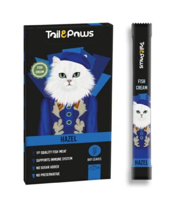 Tail & Paws HAZEL Somonlu Şekersiz Krema Kedi Ödül Maması 15gr (5'li)