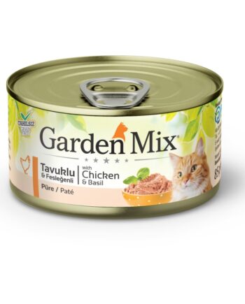 Gardenmix Kıyılmış Tavuklu Tahılsız Konserve Kedi Maması 85g