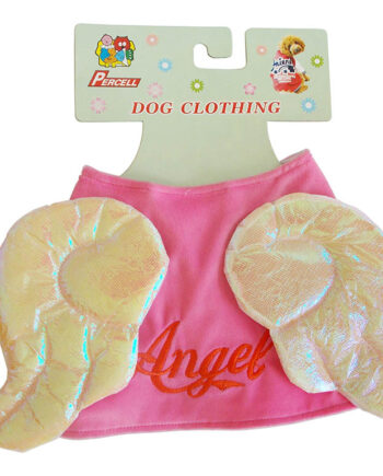 Percell Köpek Elbisesi Angel Pembe Melek 15 cm x 38 cm