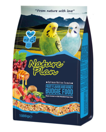Nature Plan Ballı Meyveli Muhabbet Kuş Yemi 1 Kg