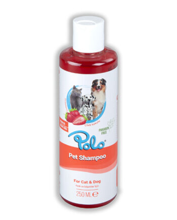Polo Polo Argan Yağlı Çilek Kokulu Kedi Köpek Şampuanı 250 ml