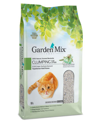 Gardenmix Bentonit Marsilya Sabunlu Kedi Kumu 10 Lt