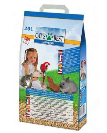 Cats Best Universal Doğal Pellet Kedi - Kemirgen Kumu 20 Lt