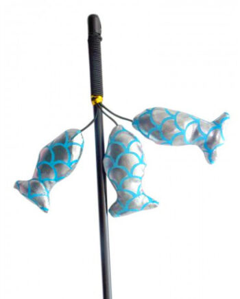 Eastland 3 Balıklı Kedi Oltası 50 cm Metalik
