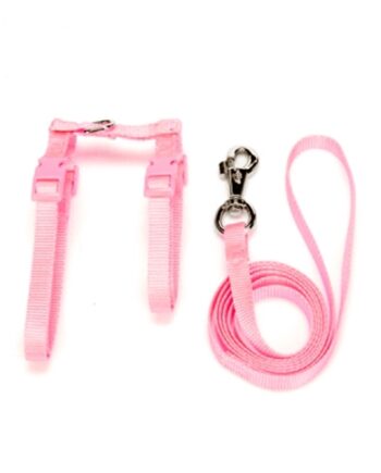 Doggie Kedi Göğüs Tasması 22/36 cm Pembe