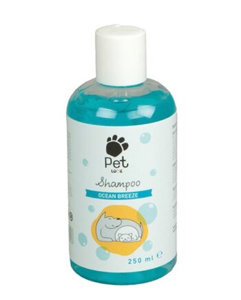Okyanus Esintisi Özlü Kedi Köpek Şampuanı 250 ml Mavi