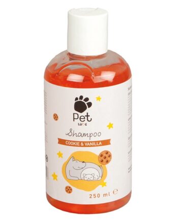 Kurabiye Ve Vanilya Aromalı Kedi Ve Köpek Şampuanı 250 ml Turuncu