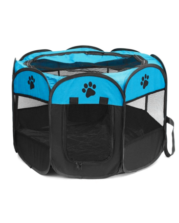 Kedi Köpek Oyun Alanı Kumaş 60x33 cm 8 parçalı Çapı 73 cm