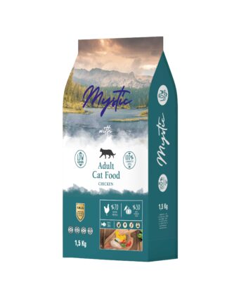 Mystic Düşük Tahıllı Tavuk Etli Yetişkin Kedi Maması 1,5 Kg