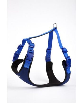 Doggie Yumuşak Softlu Köpek Göğüs Tasması 50/70 cm Mavi