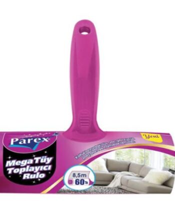 Parex Mega Tüy Toplayıcı Kedi Köpek Rulo 60 Yaprak 8,5 m