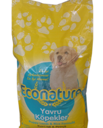 Econature Kuzu Etli Yavru Köpek Maması 15 Kg