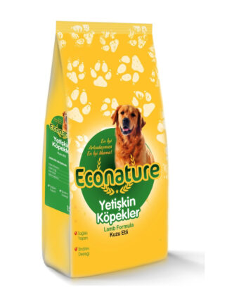 Econature Kuzu Etli Yetişkin Köpek Maması 1 Kg Açık Mama