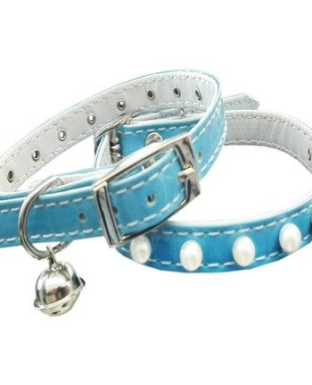 Eastland İncili Kedi Boyun Tasması 28 cm Mavi