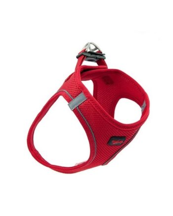 Tailpetz Air Mesh Köpek Göğüs Tasması 2XSmall 28x32 cm Kırmızı
