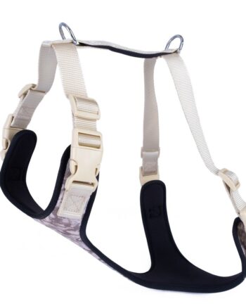 Doggie Yumuşak Softlu Köpek Göğüs Tasması 50/70 cm Kamuflaj Açık