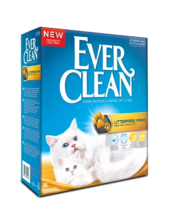 Ever Clean LitterFree Paws Patilere Yapışmayan İz Bırakmayan Kedi Kumu 6 Lt