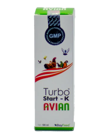 Turbo Start K Avian Kuşlar için Premium Vitamin + Mineral 100 ml