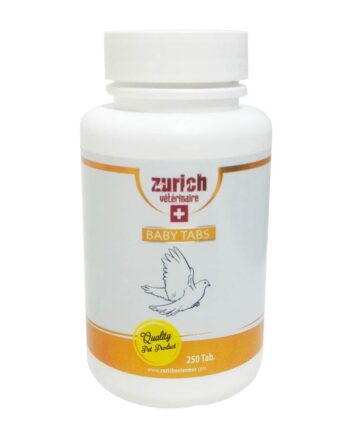 Zurich Baby Tabs Yavru Güvercin Gelişim Desteği Vitamin Tablet 250 Adet