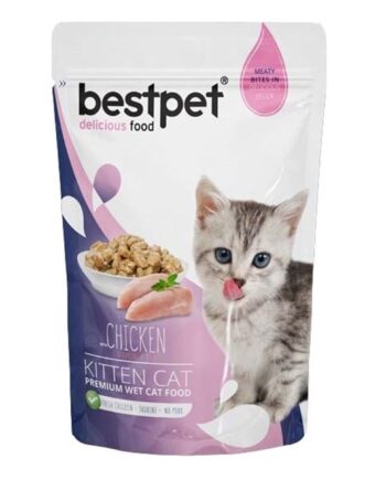 Bestpet Kitten Jelly Pouch Yavru Kedi Maması 85 Gr