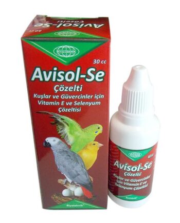 Biyoteknik Kuşlar ve Güvercinler için Vitamin E ve Selenyum Çözeltisi 30 cc