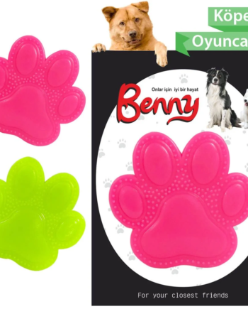 Benny Köpek Oyuncağı Pati 9,5 x 9 cm Çeşitli Renklerde