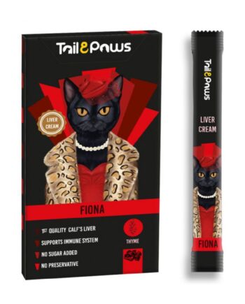 Tail & Paws FIONA Ciğerli Şekersiz Krema Kedi Ödül Maması 15gr (5'li)